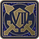 Unfrozen strength VII law